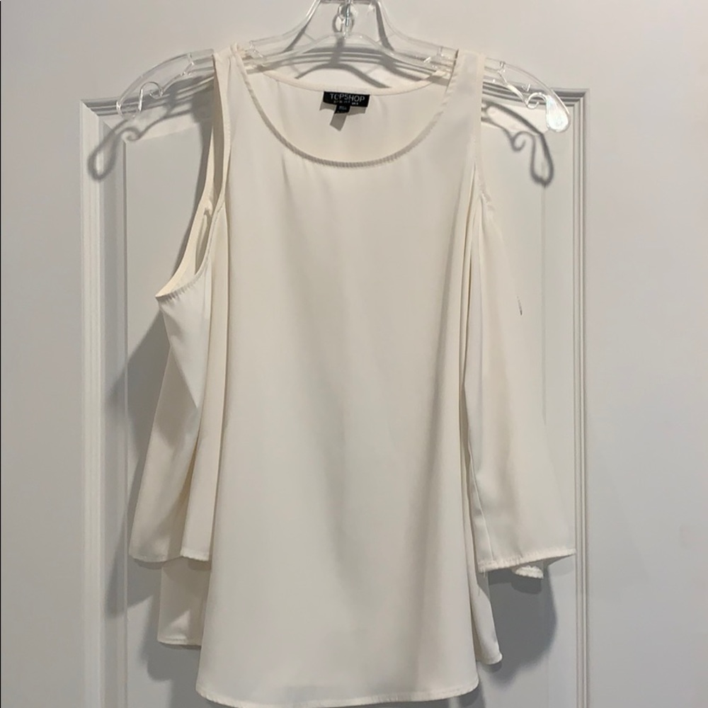 Top Shop white blouse